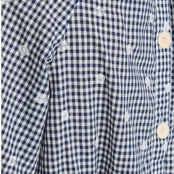 Madewell Embroidered Button Back Shirt S - Picture 9 of 10